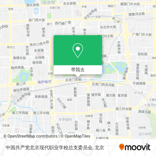 中国共产党北京现代职业学校总支委员会地图