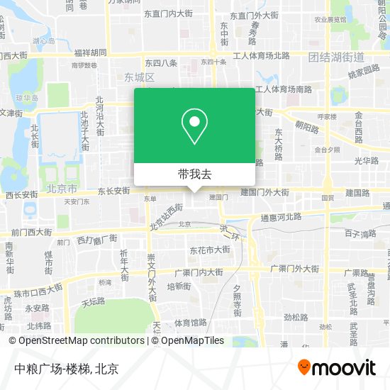 中粮广场-楼梯地图