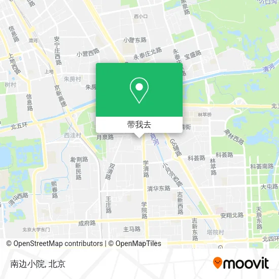 南边小院地图