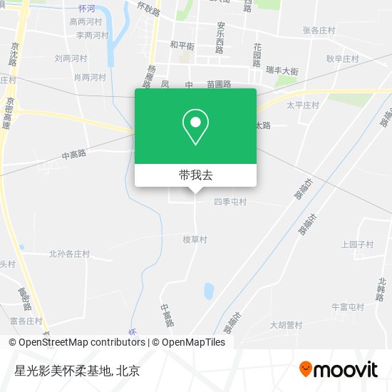 星光影美怀柔基地地图