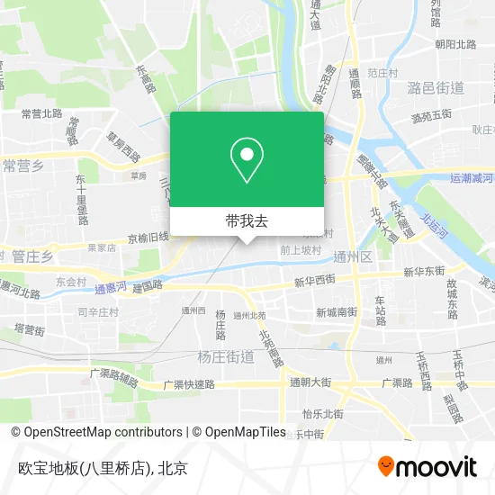 欧宝地板(八里桥店)地图