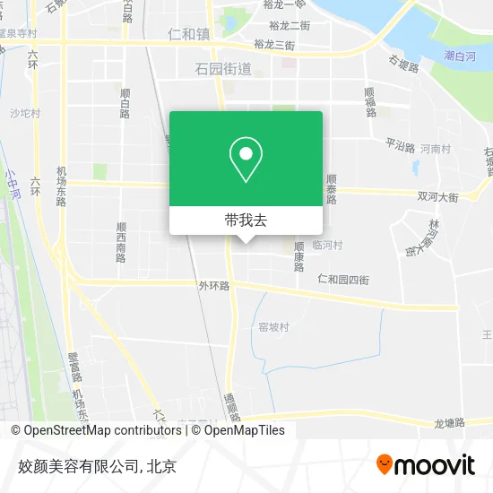 姣颜美容有限公司地图