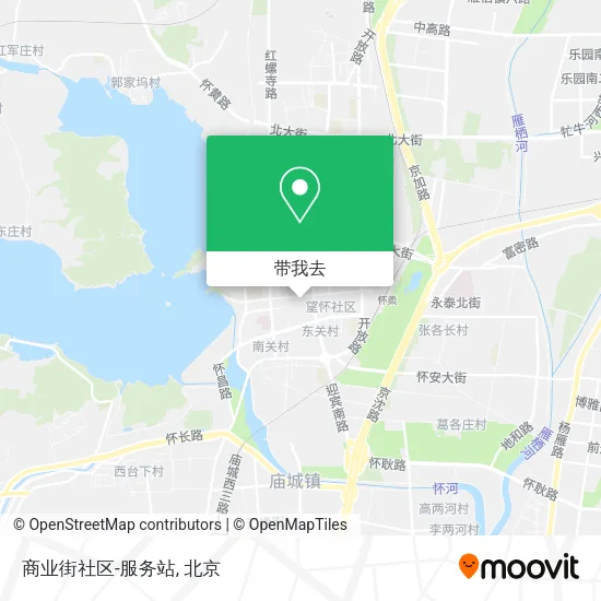 商业街社区-服务站地图