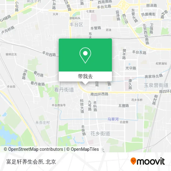 富足轩养生会所地图