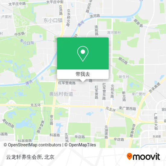 云龙轩养生会所地图