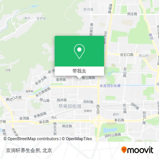 京润轩养生会所地图