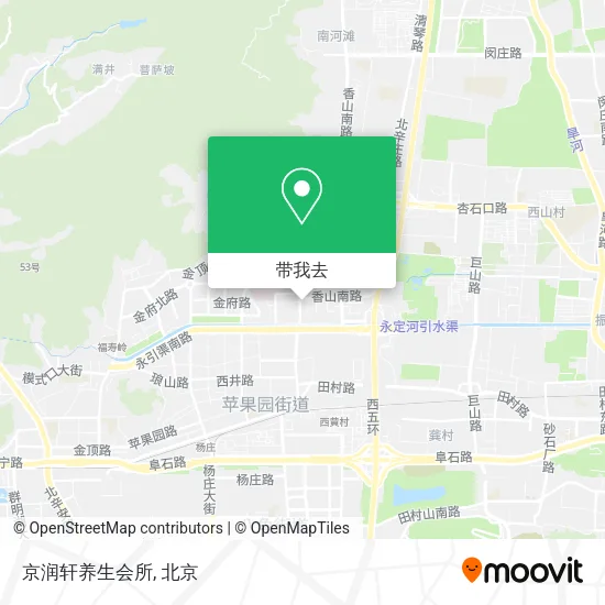 京润轩养生会所地图