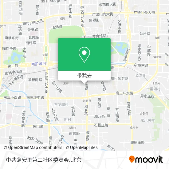 中共蒲安里第二社区委员会地图