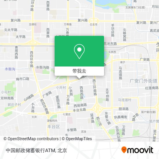 中国邮政储蓄银行ATM地图