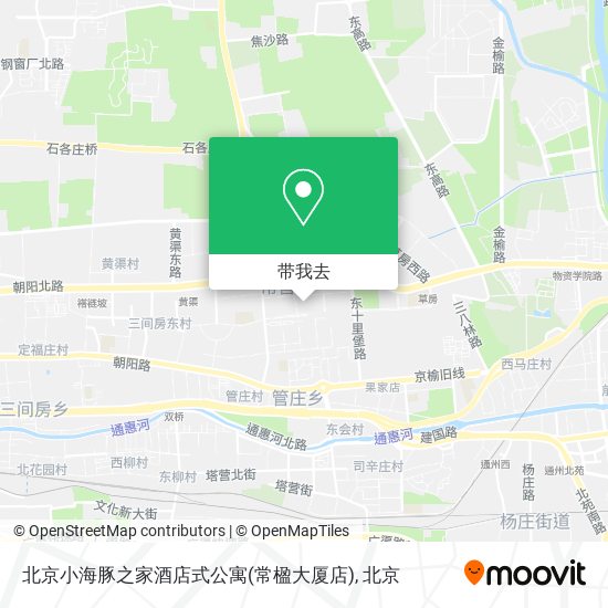 北京小海豚之家酒店式公寓(常楹大厦店)地图