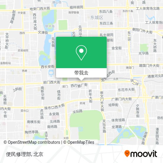 便民修理部地图