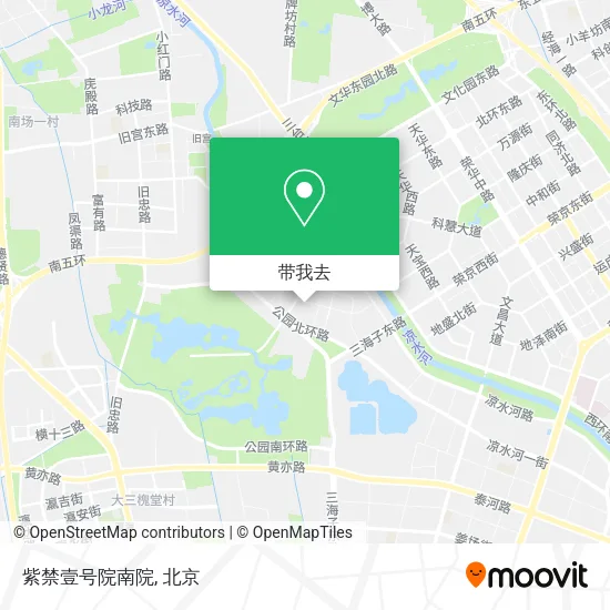 紫禁壹号院南院地图