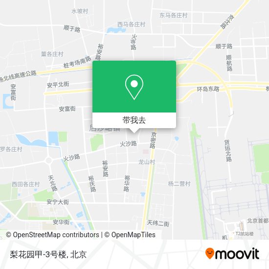 梨花园甲-3号楼地图