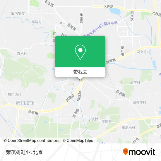 荣茂树鞋业地图