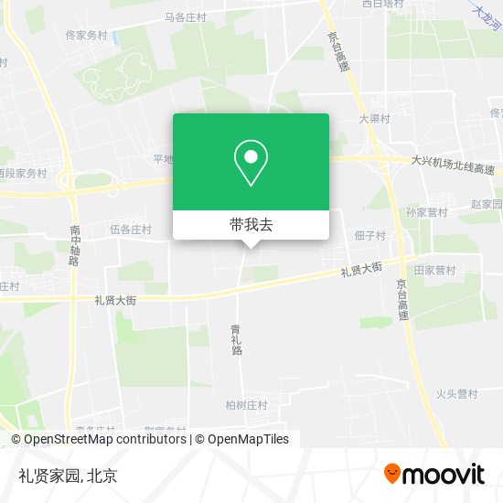 礼贤家园地图