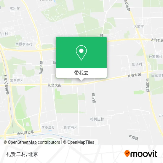 礼贤二村地图