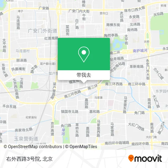 右外西路3号院地图