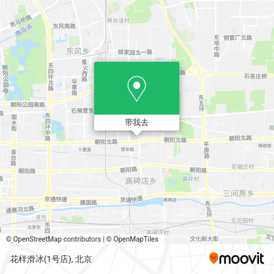 花样滑冰(1号店)地图