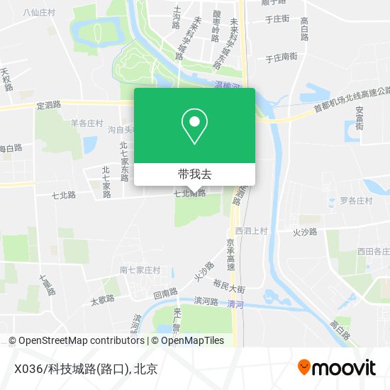 X036/科技城路(路口)地图