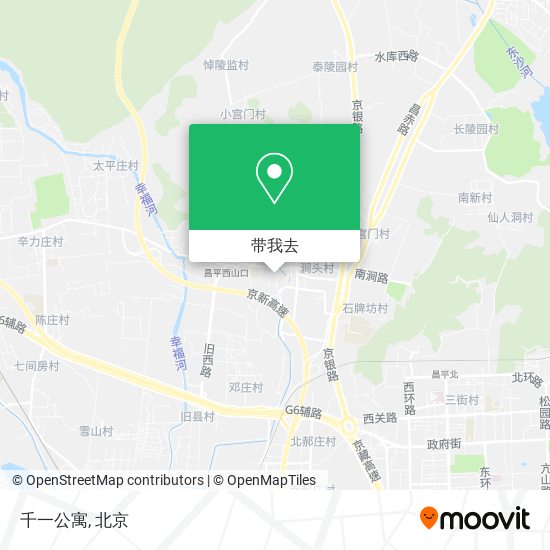 千一公寓地图