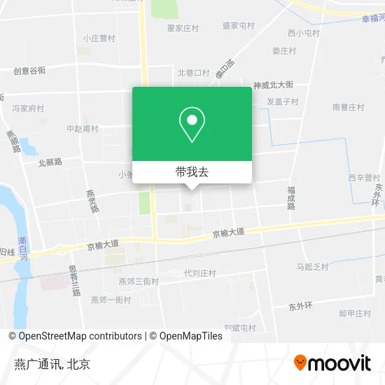 燕广通讯地图