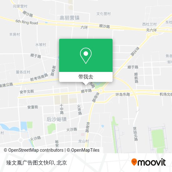 臻文胤广告图文快印地图