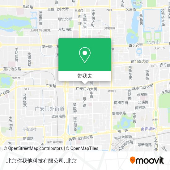 北京你我他科技有限公司地图