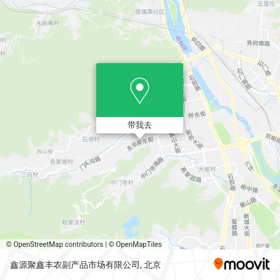 鑫源聚鑫丰农副产品市场有限公司地图