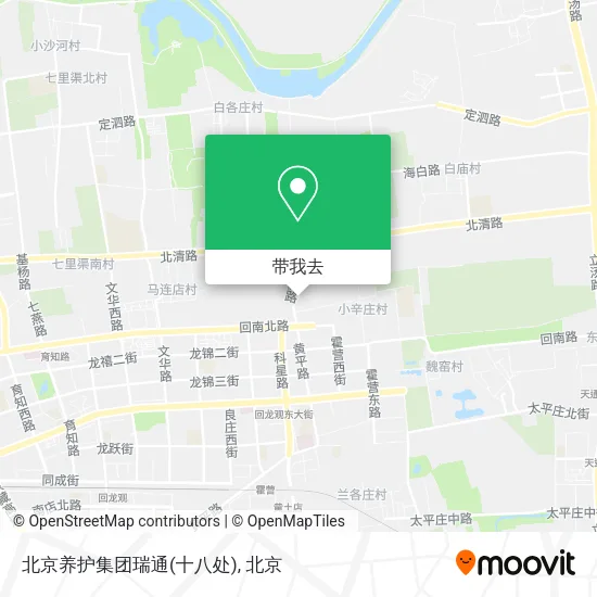 北京养护集团瑞通(十八处)地图