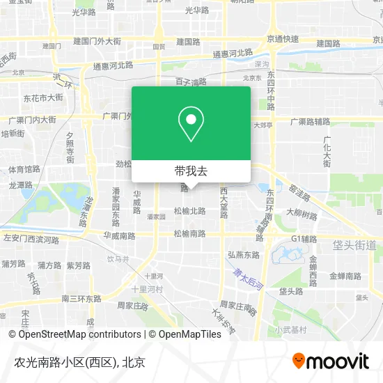 农光南路小区(西区)地图