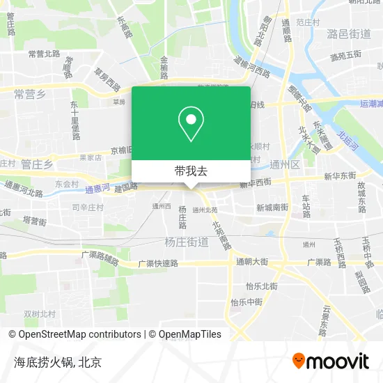 海底捞火锅地图