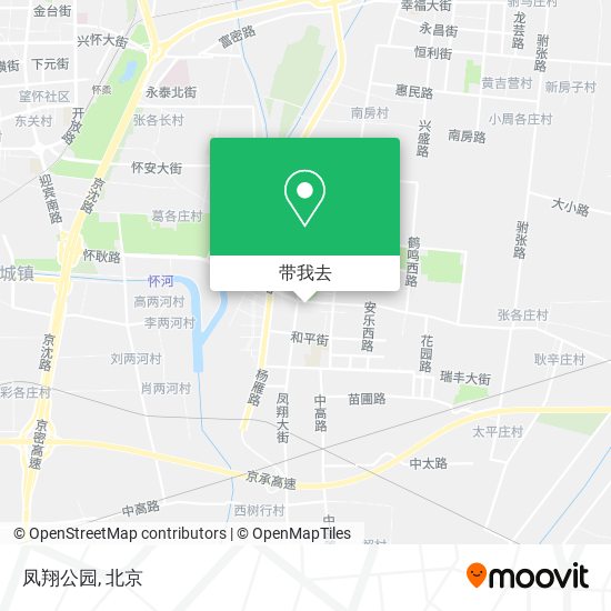 凤翔公园地图
