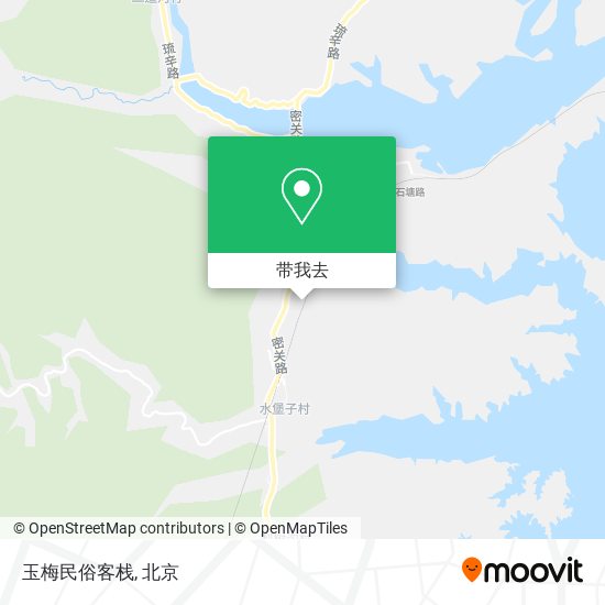 玉梅民俗客栈地图