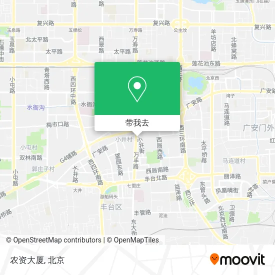 农资大厦地图