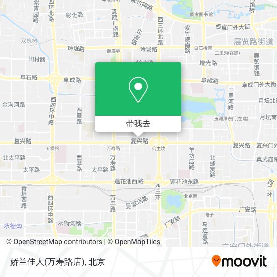 娇兰佳人(万寿路店)地图