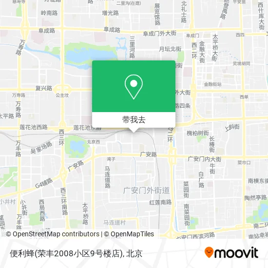 便利蜂(荣丰2008小区9号楼店)地图