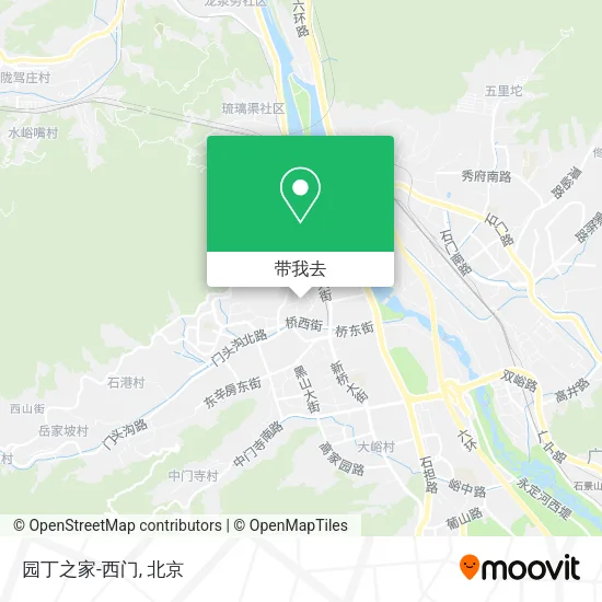 园丁之家-西门地图