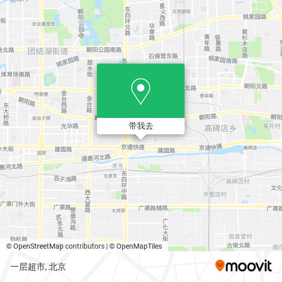 一层超市地图