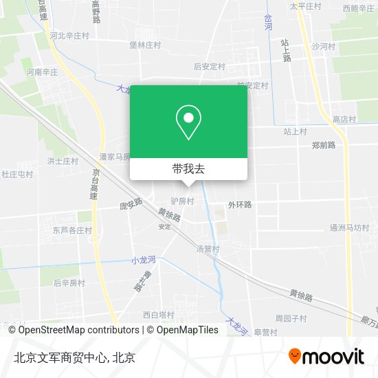 北京文军商贸中心地图