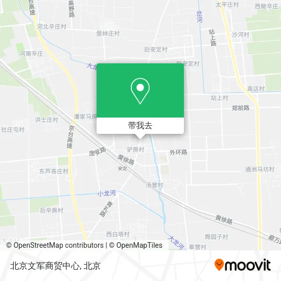 北京文军商贸中心地图