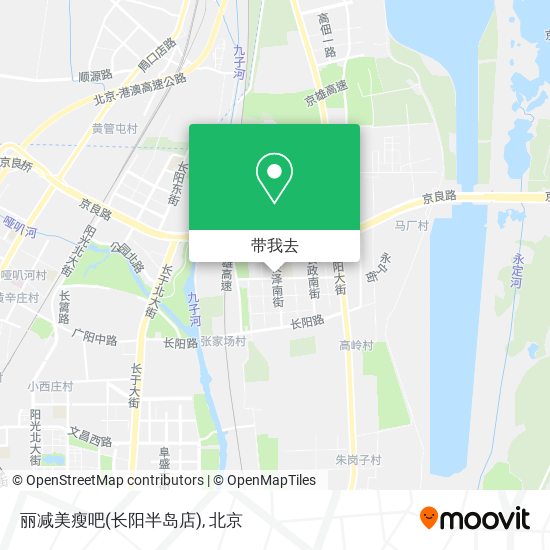丽减美瘦吧(长阳半岛店)地图