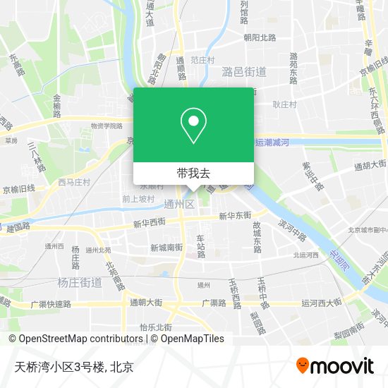 天桥湾小区3号楼地图