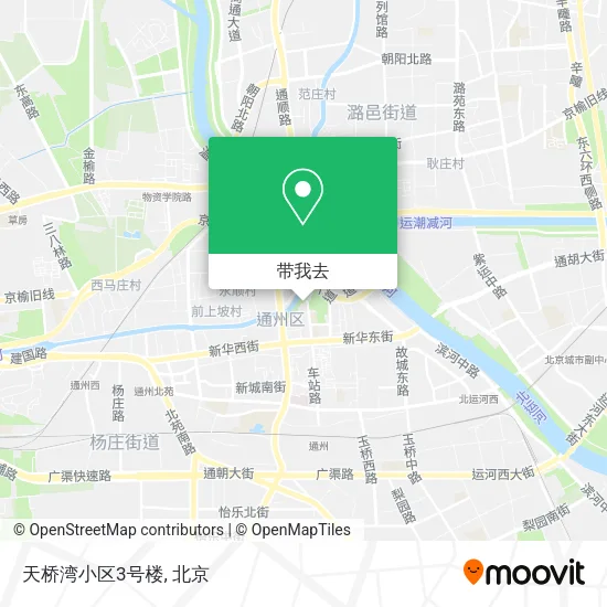 天桥湾小区3号楼地图
