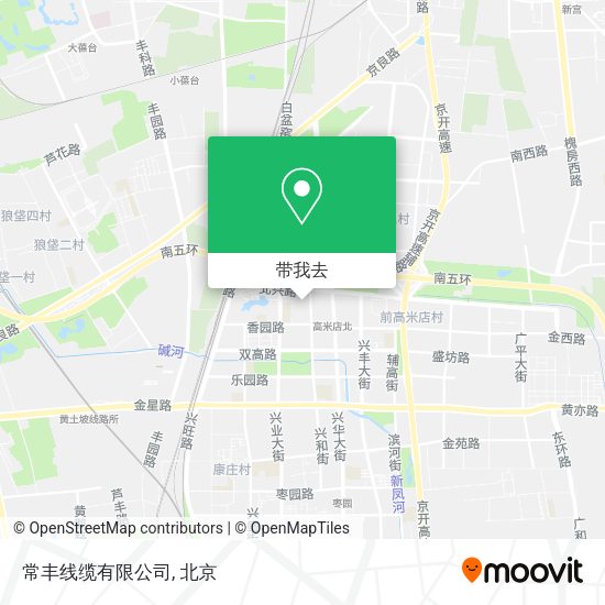 常丰线缆有限公司地图