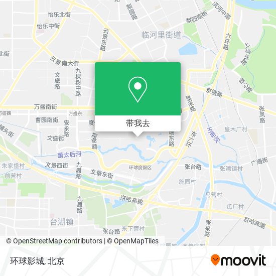 环球影城地图