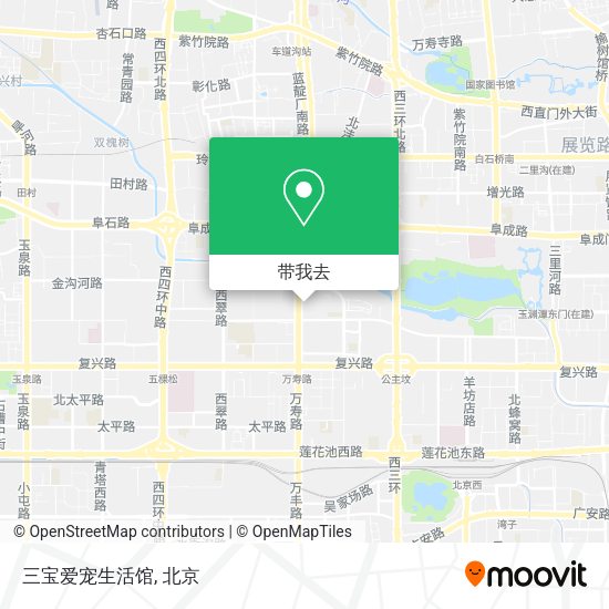 三宝爱宠生活馆地图
