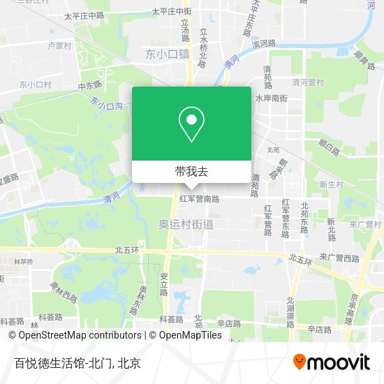 百悦德生活馆-北门地图