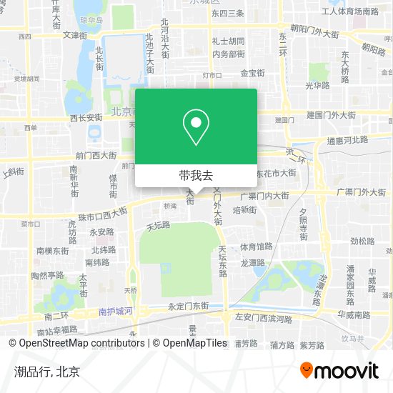 潮品行地图