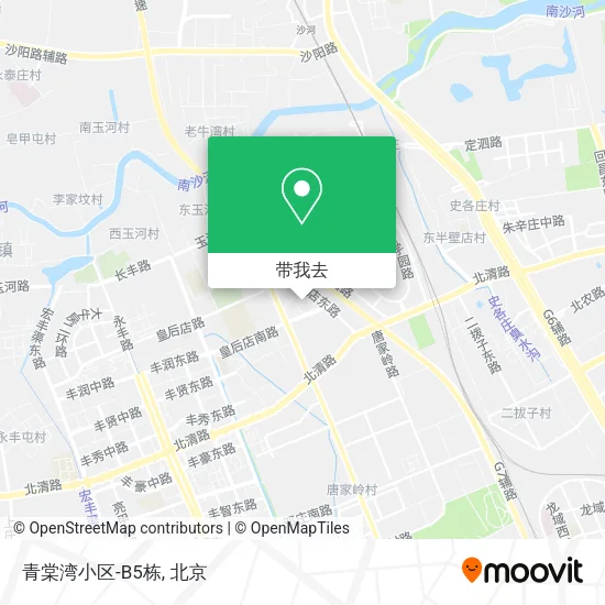 青棠湾小区-B5栋地图