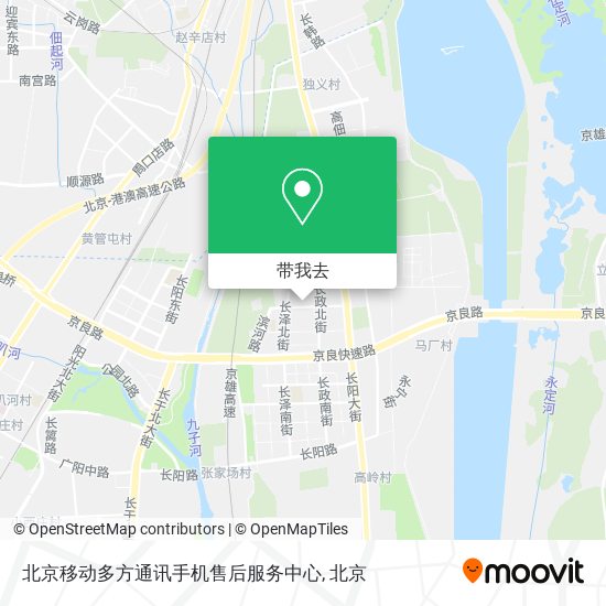 北京移动多方通讯手机售后服务中心地图